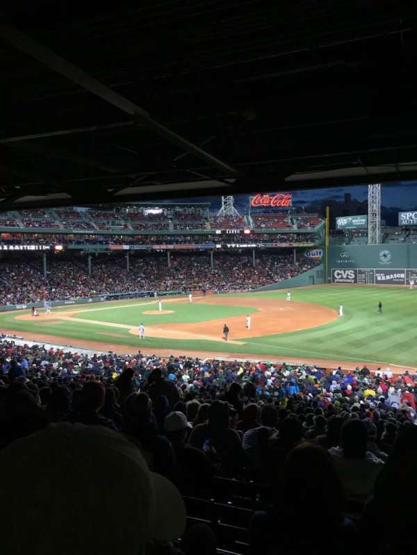Fenway Park, section: Grandstand 11, row: 14, seat: 10