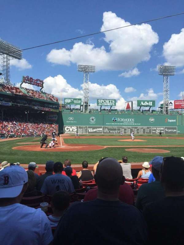 Fenway Park, section: Field Box 38, row: 6, seat: 5