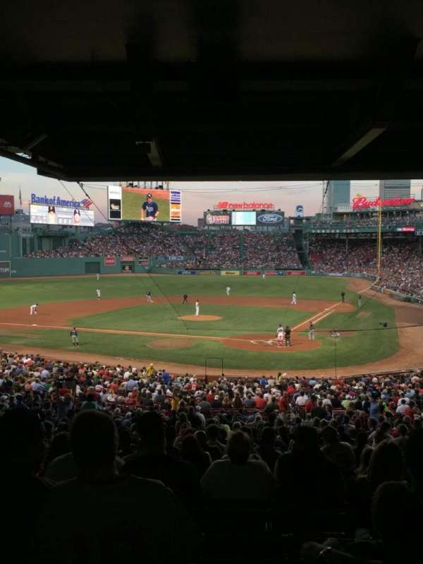 Fenway Park, section: Grandstand 23, row: 14, seat: 10