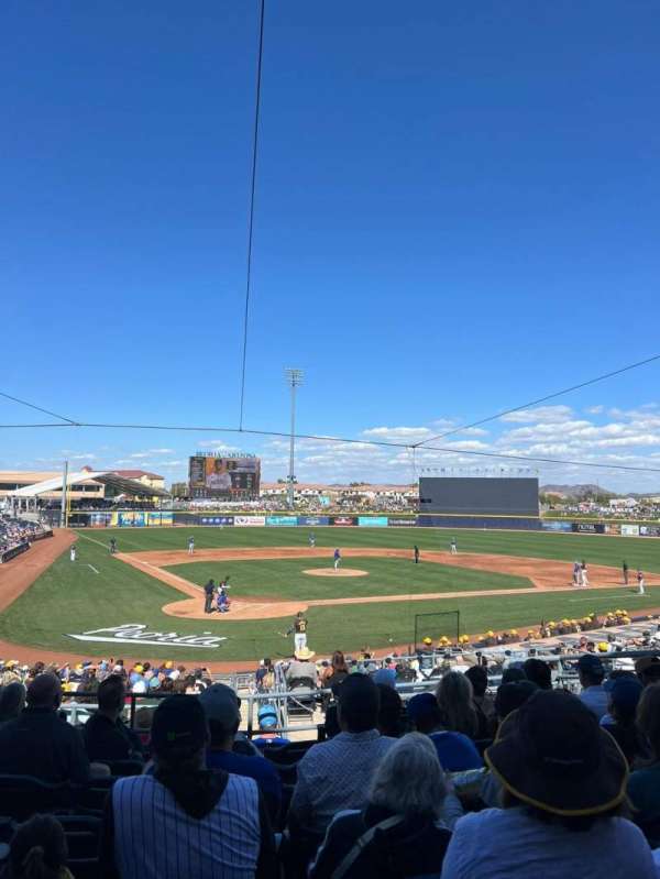 Peoria Sports Complex, section: 204, row: HH, seat: 9