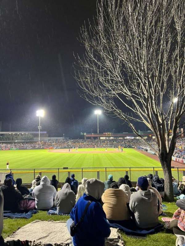 Scottsdale Stadium, section: Lawn