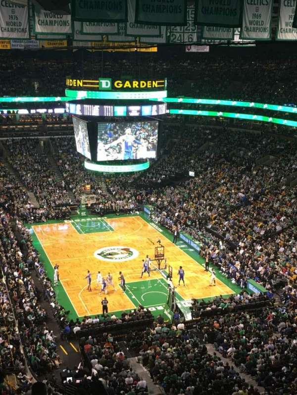 TD Garden, section: Balcony 310, row: 11, seat: 13