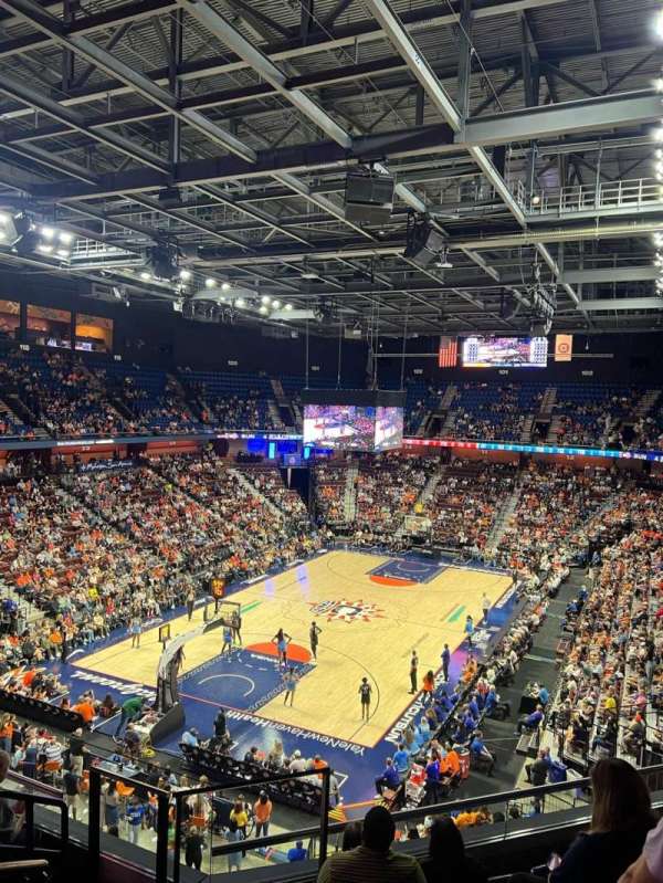 Mohegan Sun Arena, section: 111, row: F, seat: 10