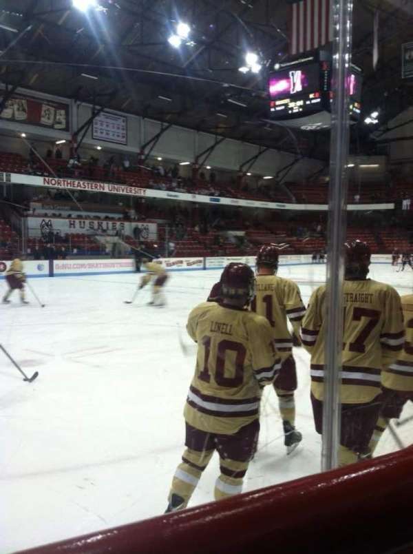 Matthews Arena, section: 12, row: A, seat: 4