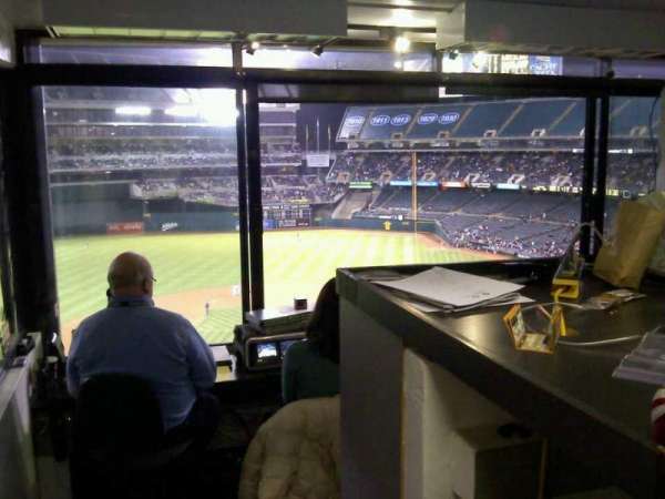 Oakland Coliseum, section: Press Box