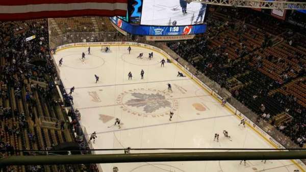 Scotiabank Arena, section: 600, row: 2, seat: 1