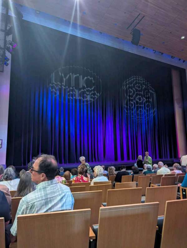 Moody Performance Hall, section: Orchestra, row: K, seat: 1