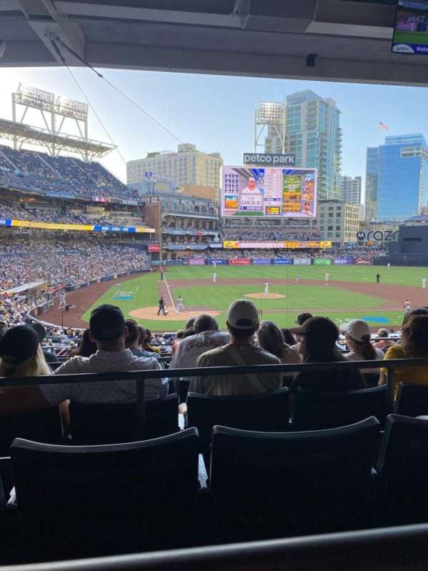 Petco Park, section: Club Lexus, row: 11, seat: 7
