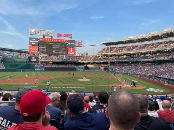 Nationals Park, section: 118, row: Z, seat: 4