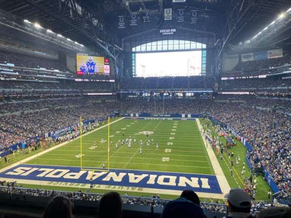 Lucas Oil Stadium, section: 325, row: 3N, seat: 10