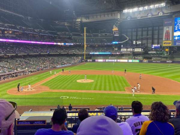 American Family Field, section: 213, row: 5, seat: 3