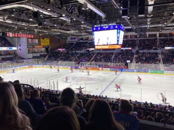 Blue Cross Arena, section: 208, row: E, seat: 10