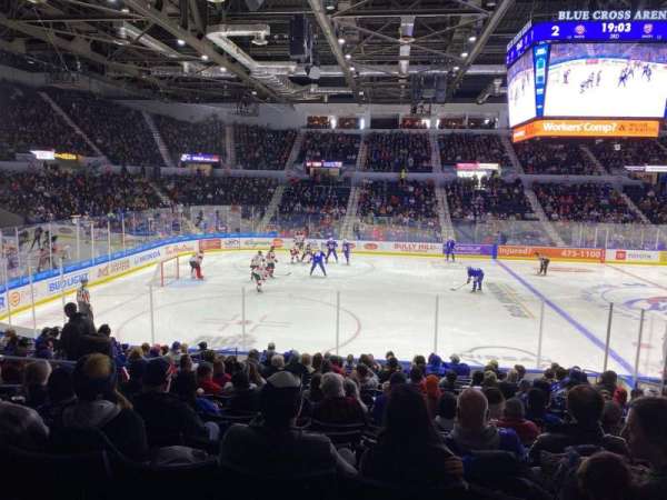 Blue Cross Arena, section: 122, row: Q, seat: 7