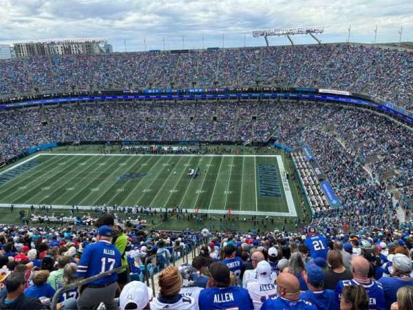 Bank of America Stadium, section: 511, row: 34, seat: 24