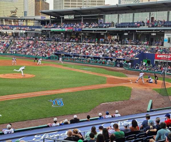 Dunkin' Park, section: 116, row: R, seat: 4