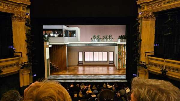 Hudson Theatre, section: Dress circle c, row: C, seat: 109
