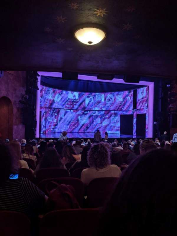 August Wilson Theatre, section: Orchestra L, row: T, seat: 9