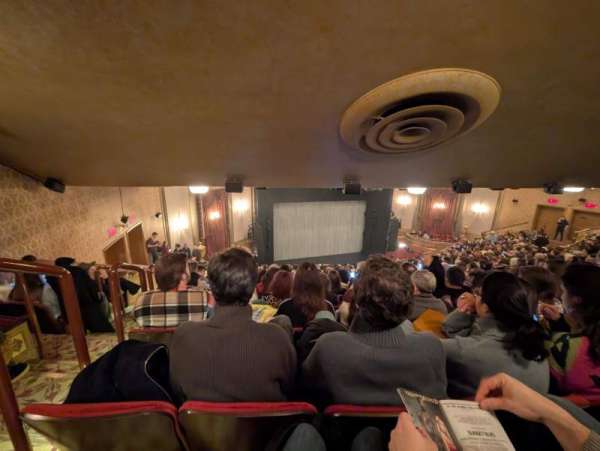St. James Theatre, section: Mezzanine L, row: R, seat: 19