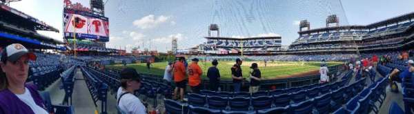 Citizens Bank Park, section: 134, row: 5, seat: 11