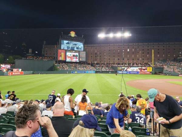 Oriole Park at Camden Yards, section: 60, row: 15, seat: 1