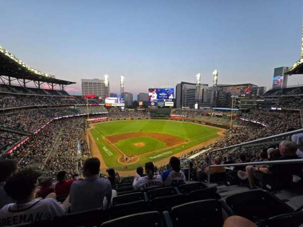 Truist Park, section: 325, row: 7, seat: 1