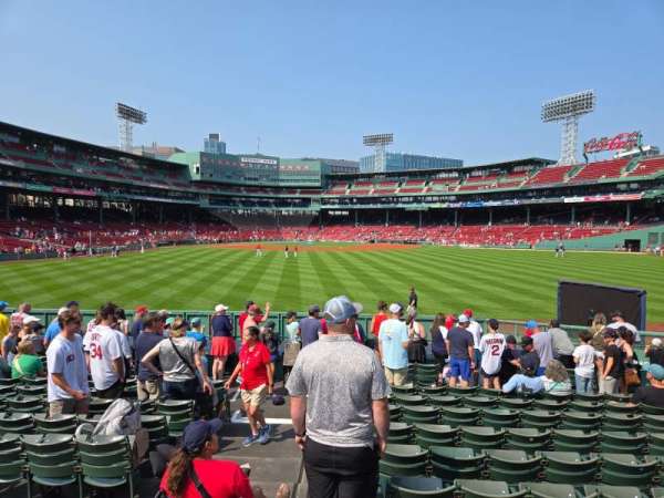 Fenway Park, section: Bleacher 40, row: 12, seat: 1