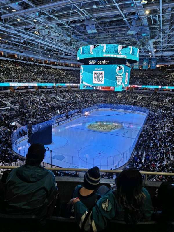 SAP Center, section: 220, row: 3, seat: 14
