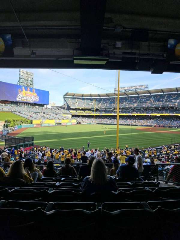 Angel Stadium, section: 203, row: G, seat: 9