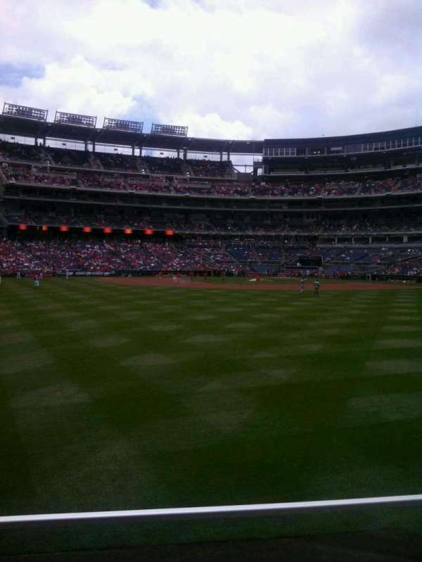 Nationals Park, section: 100, row: b, seat: 2