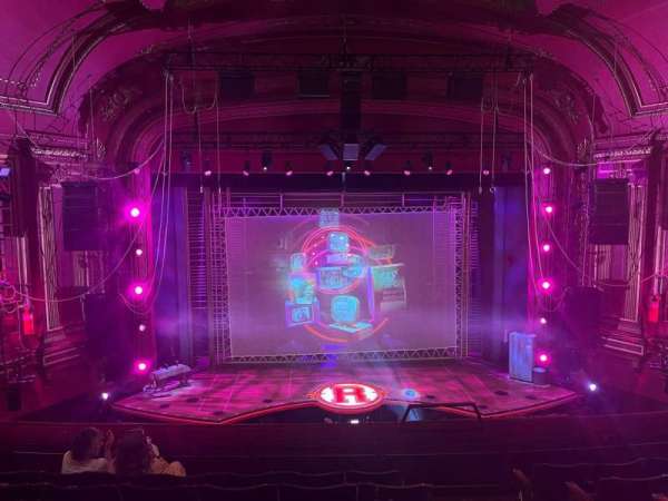 Dominion Theatre, section: Circle, row: F, seat: 26