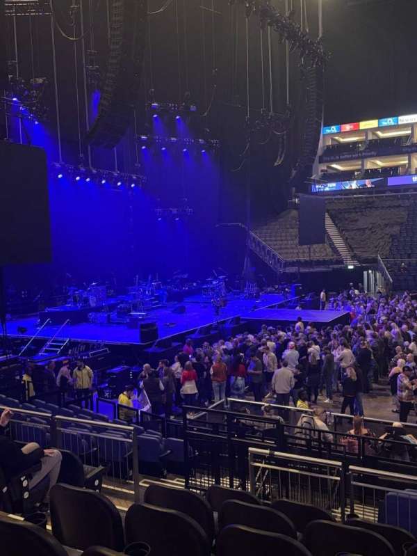 The O2, London, section: 101, row: P, seat: 33