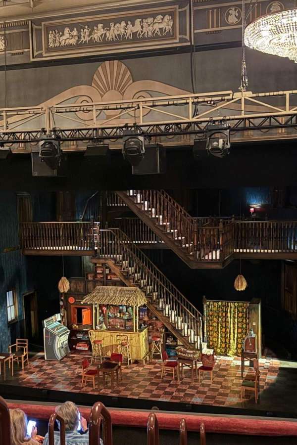 Broadhurst Theatre, section: Mezzanine R, row: G, seat: 4