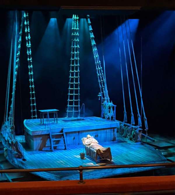 Longacre Theatre, section: Mezzanine C, row: E, seat: 114