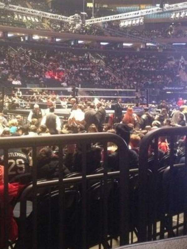 Madison Square Garden, section: 106, row: 2, seat: 1