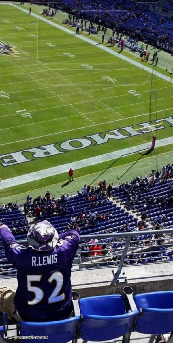 M&T Bank Stadium, section: 543, row: 1W, seat: 11,12