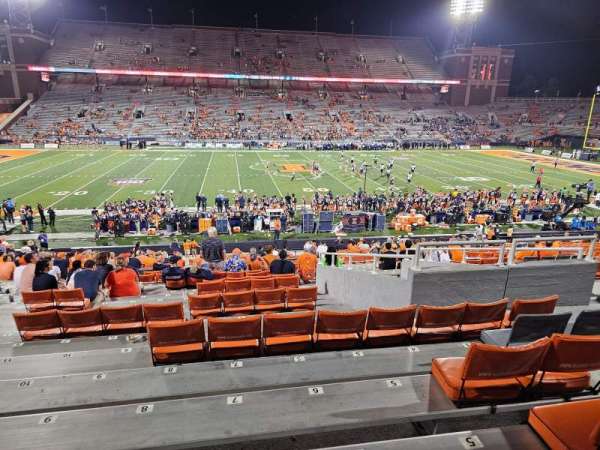 Gies Memorial Stadium, section: 128, row: 40, seat: 7