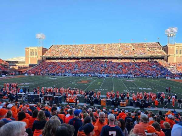 Gies Memorial Stadium, section: 126, row: 29, seat: 19
