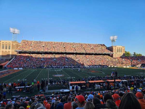 Gies Memorial Stadium, section: 129, row: 28, seat: 11