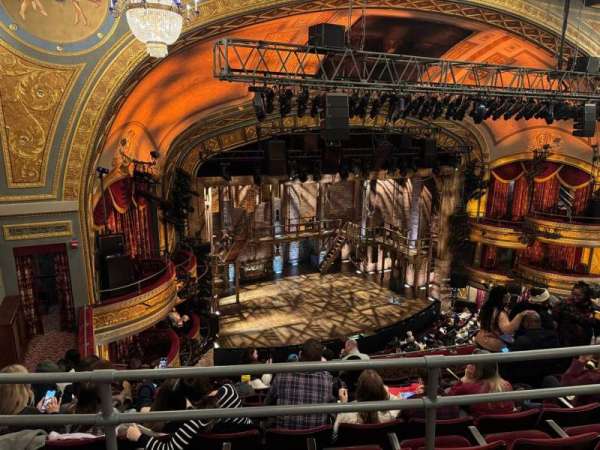 Richard Rodgers Theatre, section: Rear Mezzanine L, row: G, seat: 25