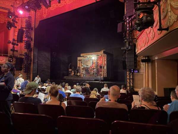 Longacre Theatre, section: Orchestra R, row: M, seat: 11