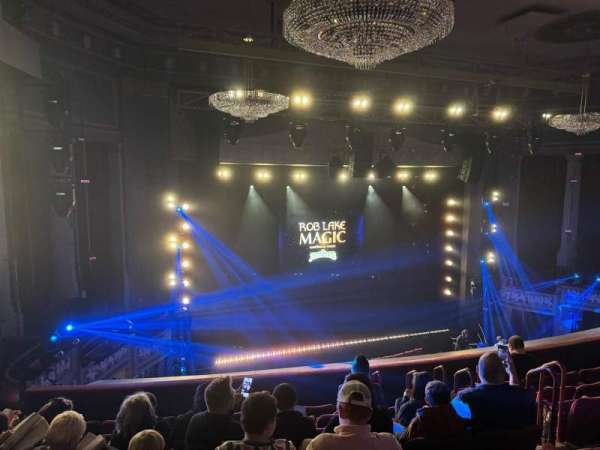 Broadhurst Theatre, section: Mezzanine L, row: H, seat: 11