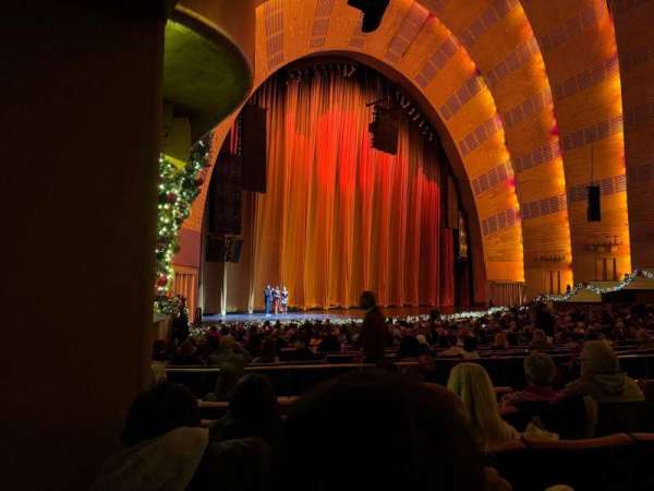 Radio City Music Hall, section: Orchestra 7, row: B, seat: 710