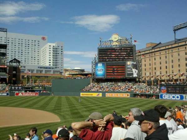 Oriole Park at Camden Yards, section: 20, row: 15, seat: 12
