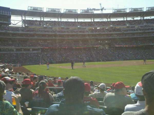 Nationals Park, section: 135, row: L, seat: 6