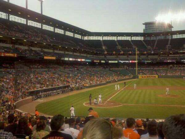 Oriole Park at Camden Yards, section: 26, row: 24, seat: 3