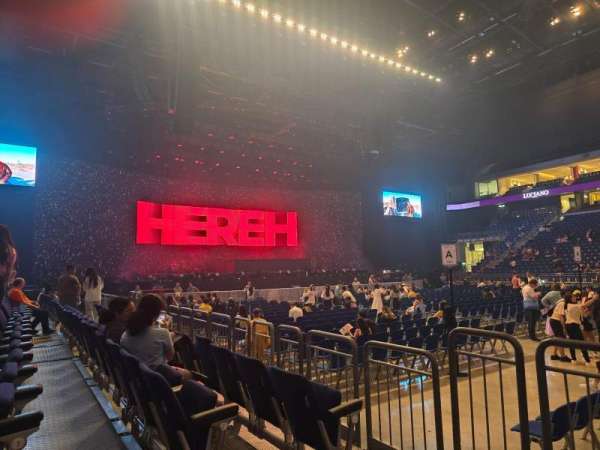 Uber Arena, section: 103, row: 3, seat: 1