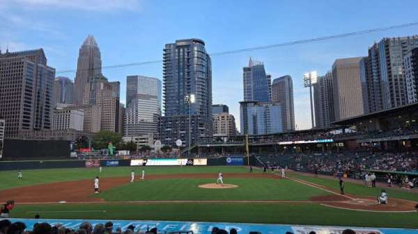 Truist Field, section: 114, row: Q, seat: 6