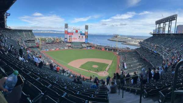 Oracle Park, section: VR319, row: 16, seat: 1