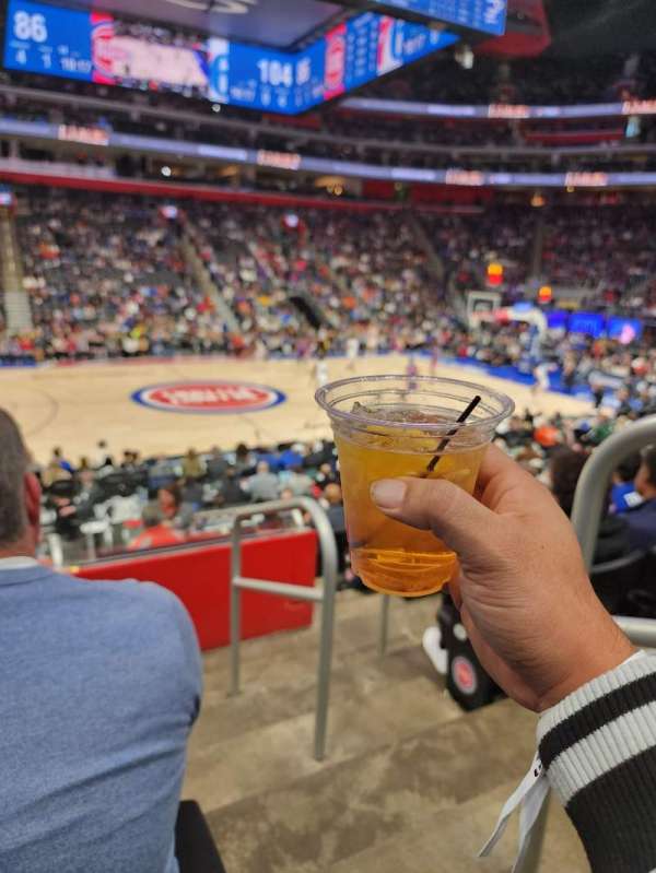 Little Caesars Arena, section: 123, row: 11, seat: 1