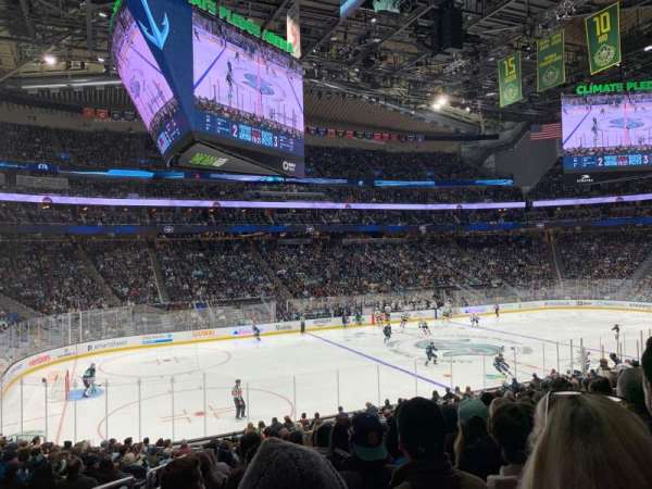 Climate Pledge Arena, section: 16, row: V, seat: 11